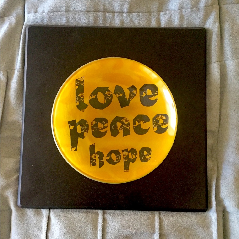 Love Peace Hope Decor
